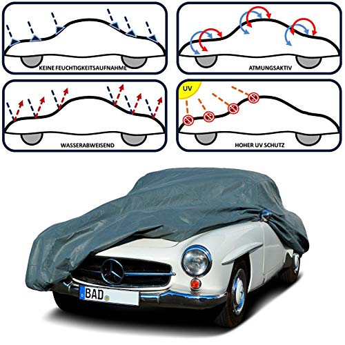 MyCarCover – Lona para el coche, apta para BMW M1 E26, resistente a la suciedad, impermeable, para invierno y verano