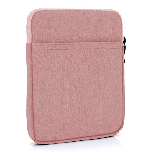 MyGadget Bolsa de Nylon de 11" para Tablet - Estuche Alcochado para Apple iPad 9.7" Air Pro Mini, Huawei MediaPad M5, Samsung Galaxy Tab S4 - Rosado