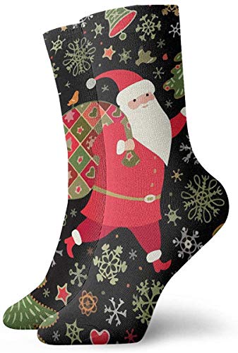 N / A Buntes Giraffenmuster Geometrische Unisex-Freizeitsocken divertidos Crew-Socken Rutschfeste verrückte calcetines Kleidersocken 30 cm / 11,8 Aduanas