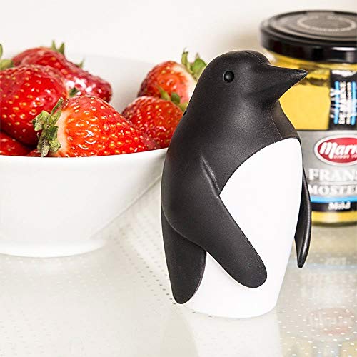 N / A Desodorante para frigorífico (bicarbonato de soda), Creative Penguin Microondas Limpiador Desodorante Caja Desodorante para Refrigerador, Congelador, Horno Microondas