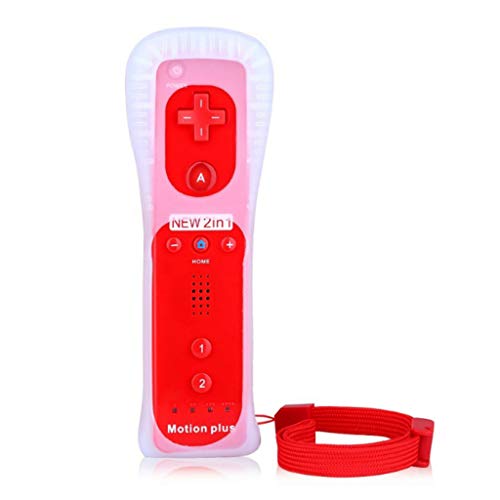 NA. RipengPI Integrado Motion Plus Wireless Gamepad for Wii Remote Controller Palanca de mando