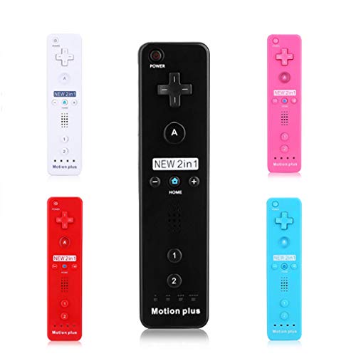 NA. RipengPI Integrado Motion Plus Wireless Gamepad for Wii Remote Controller Palanca de mando