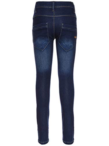 NAME IT Nittax Slim/XSL Dnm Pant Nmt Noos Jeans, Azul (Dark Blue Denim Dark Blue Denim), 164 para Niños