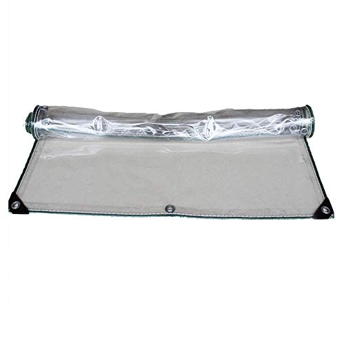 NANFENG Lonas Transparente, Invernadero a Prueba de Lluvia Toldos de Plantas Tela Cubiertas Plástico Exterior Jardín Toldo Aislamiento Térmico A Prueba de Polvo 300 G/M², 0.5 mm,2 * 3M