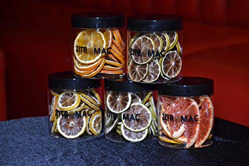 Naranja deshidratada para cóctel. Fruta deshidratada sin azúcar para coctel /decoración / repostería / navidad / bebidas.Rodaja de Naranja seca 100% natural sin aditivos. Tarro pequeño 60 Gr