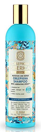 Natura Siberica Champú para Cabello Débil y Dañado - 400 ml