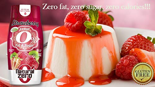 Natural Zero Sirope Fresa 400 ml