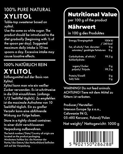 Nature Diet - Xilitol, 2 x 1000 g