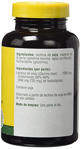 Nature´s Plus Lecitina de Soja 1200 mg - 90 Perlas