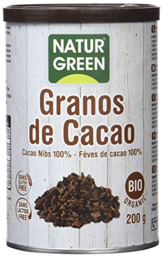 NaturGreen Grano de Cacao Troceado Superalimento Bio - 200 gr