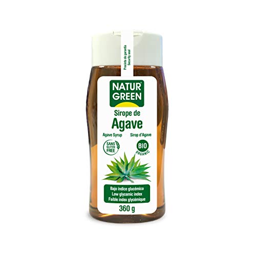 NaturGreen Sirope de Agave Bio, 360 gr, 1 unidad