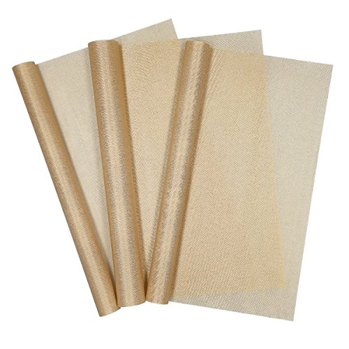 Navaris 3X Esterilla para Horno Reutilizable - Set de 3 láminas para Hornear 33 x 40CM - Papel para Horno Antiadherente