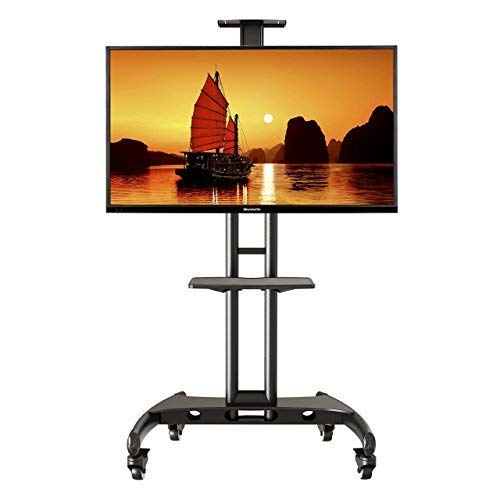 NB AVA1500-60-1P - Soporte móvil de suelo para pantallas LCD, LED , Plasma y curvadas de 32" a 65"  y hasta 45.5 kg