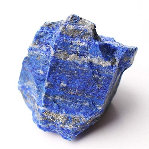 NBKLSD Forma 1pc Natural lapislázuli Cristal Minerales de muestras en Bruto Raw Piedra Irregular curativo de la decoración del hogar (Color : Lapis Lazuli 10 20g)