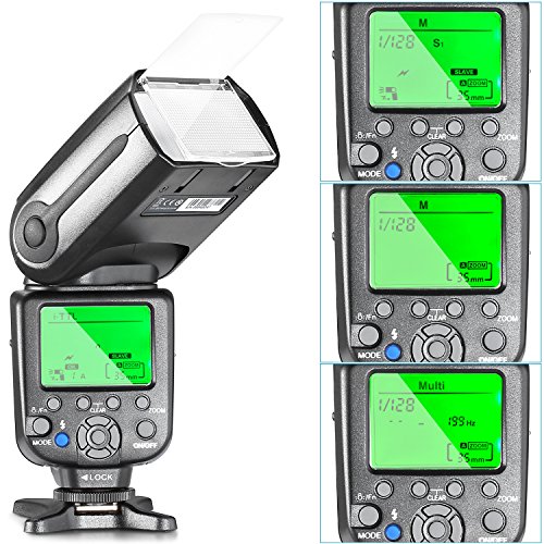 Neewer 10081493 Kit esclavo flash speedlite para cámara réflex digital Nikon