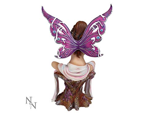 Nemesis Now - Figura Decorativa (26 cm), diseño de Hada, Color Morado