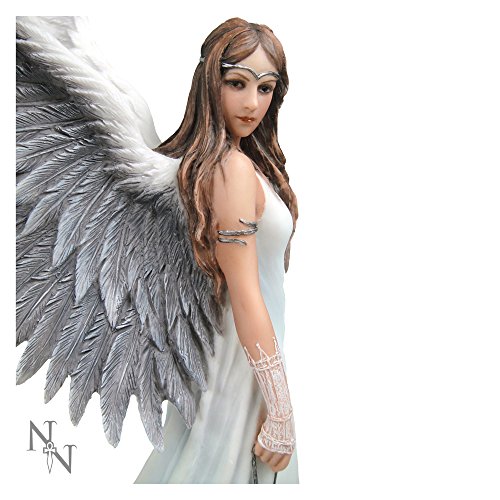 Nemesis Now Spirit Guide Anne Stokes - Figura decorativa (24 cm), color blanco