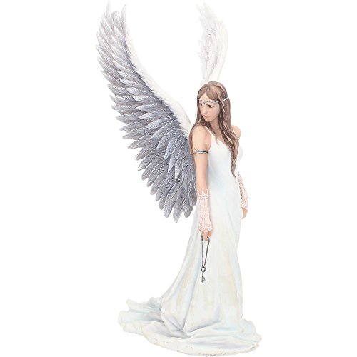 Nemesis Now Spirit Guide Anne Stokes - Figura decorativa (24 cm), color blanco