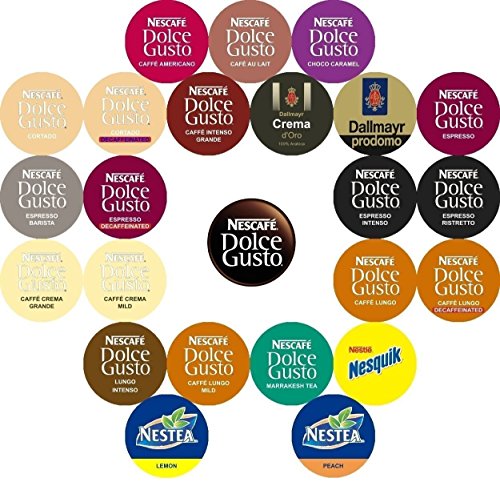 Nescafe - Nescafé Dolce Gusto Variedad (24 sabores, 26 vainas)