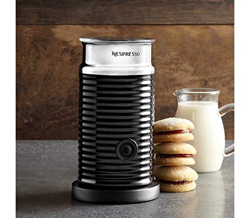 Nespresso Aeroccino 3 - Máquinas para hacer espuma de leche, color negro (importado de Alemania)