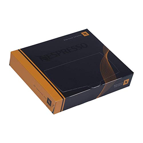 Nespresso Cápsulas Pro – 50 x Espresso Caramelo – para sistemas Nespresso Pro