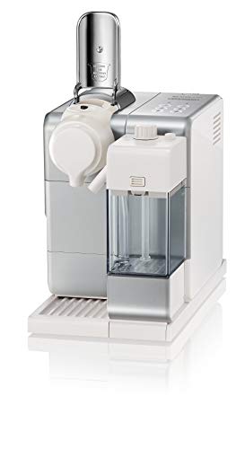 Nespresso De'Longhi Lattisima Touch Animation EN560.S - Cafetera monodosis de cápsulas Nespresso con depósito de leche, 6 recetas seleccionables, 19 bares, apagado automático, color plata