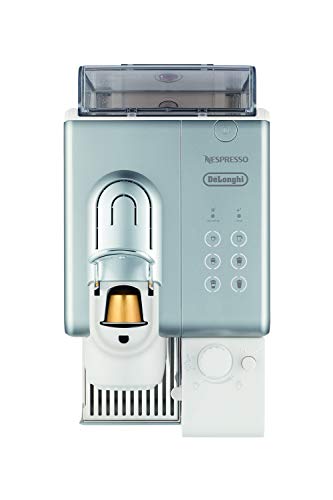 Nespresso De'Longhi Lattisima Touch Animation EN560.S - Cafetera monodosis de cápsulas Nespresso con depósito de leche, 6 recetas seleccionables, 19 bares, apagado automático, color plata