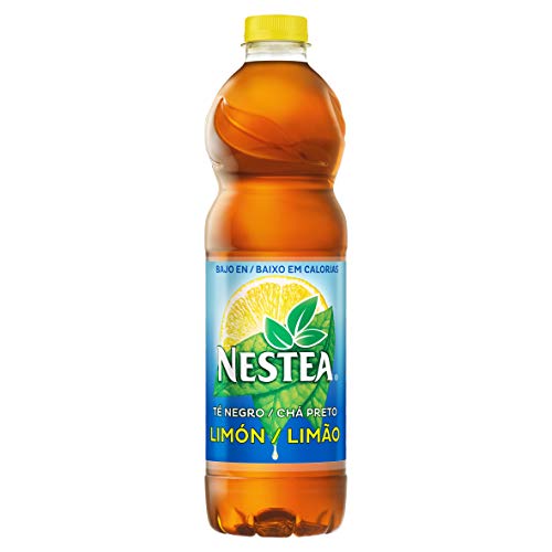 Nestea Té Negro Limón - Refresco de té sin gas Bajo en calorías - botella 1,5L