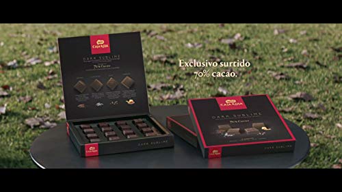 NESTLÉ CAJA ROJA Dark Sublime - Estuche de bombones 114g