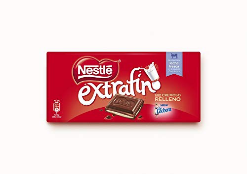 Nestlé Extrafino La Lechera Chocolate con Leche Condensada - Tableta de Chocolate - 25x120g