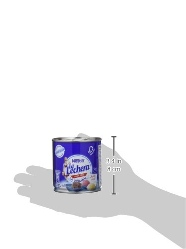 Nestlé La Lechera Leche condensada entera - Lata de leche condensada entera abre fácil - Caja de 12 x 370g