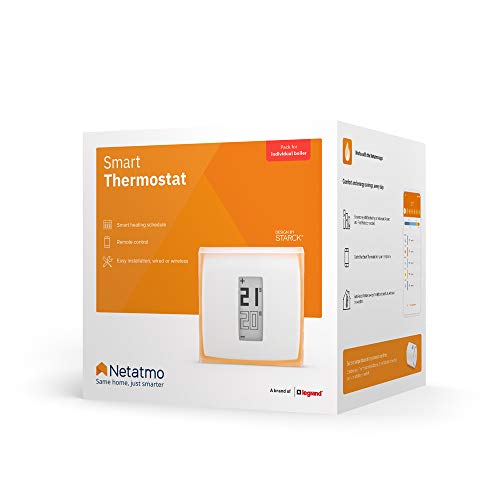 Netatmo NTH01-ES-EC - Termostato Wi-fi Inteligente para Caldera Individual