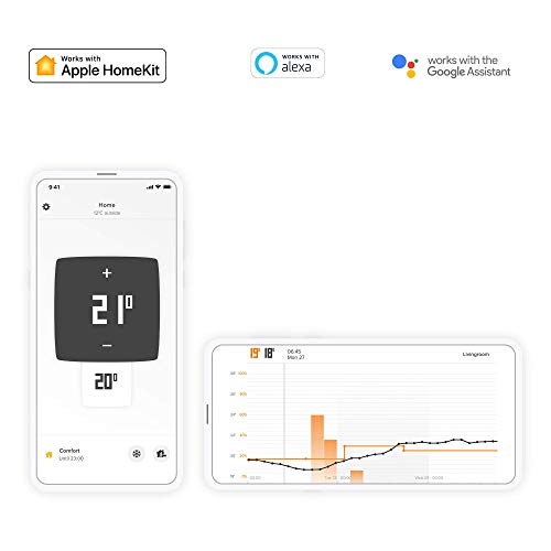 Netatmo NTH01-ES-EC - Termostato Wi-fi Inteligente para Caldera Individual