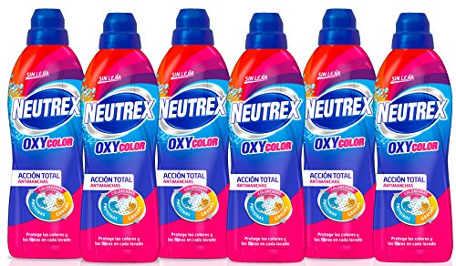 Neutrex Oxy Color Quitamanchas sin Lejía, Producto para el Hogar - Pack de 6, 800ml