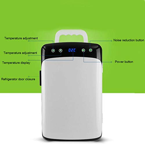 Nevera Portátil, Compresor portátil de 12 litros Refrigerador Congelador Refrigerador DC 12V CA 220V