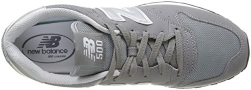 New Balance 500 Core, Zapatillas para Hombre, Gris (Grey), 45 EU