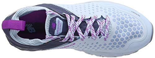 New Balance Fresh Foam Hierro v4, Zapatillas de Running para Mujer, Azul (Air/Voltage Violet/Vintage Indigo A4), 37 EU