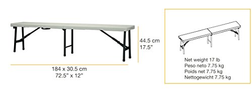 Newstorm Banco Acero Plegable Tipo Maleta OSKARBENCH180