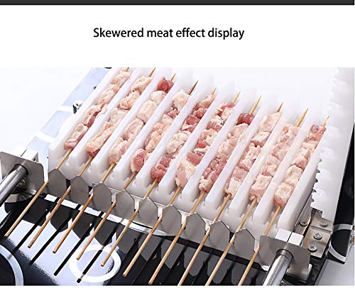 NEWTRY - Pinchos de carne manual para kebab (10 cuerdas)