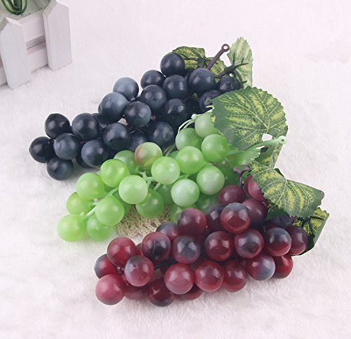 NiceButy 3pcs Decorativa Artificial Plástico Frutas Casa Decoración del Partido