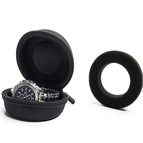 NICERIO Estuche de Reloj Estuche de Almacenamiento Portátil Resistente a Los Golpes de Alta Gama Estuche de Reloj Protector Contenedor de Reloj Caja de Reloj para Viaje de Negocios Uso Personal