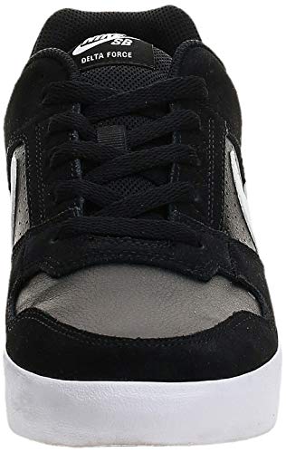 Nike SB Delta Force Vulc, Zapatillas de Skateboard Unisex Adulto, Multicolor (Black/White/Anthracite/White 010), 42.5 EU