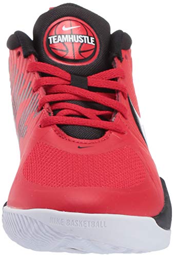 Nike Team Hustle D 9 (GS), Zapatos de Baloncesto Unisex Adulto, Rojo (Univ Red/Black/White 600), 40 EU