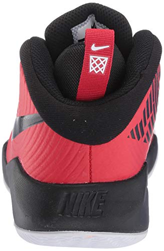 Nike Team Hustle D 9 (GS), Zapatos de Baloncesto Unisex Adulto, Rojo (Univ Red/Black/White 600), 40 EU