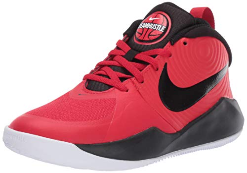 Nike Team Hustle D 9 (GS), Zapatos de Baloncesto Unisex Adulto, Rojo (Univ Red/Black/White 600), 40 EU