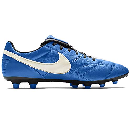 Nike The Premier II FG, Football Shoe Unisex-Adult, Light Photo Blue/Sail-Black, 42 EU