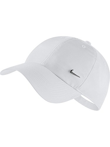 Nike U Nk H86 Cap Metal Swoosh Hat, Unisex Adulto, White/(Metallic Silver), MISC