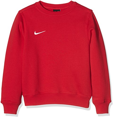 Nike Yth Team Club Crew - Sudadera para niño, Rojo (University Red/Football White), L (147 - 158 cm/12-13 años)