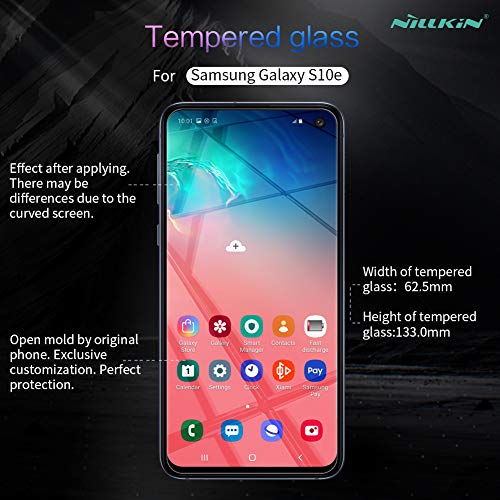 NILLKIN H+ Pro - Protector de Pantalla Compatible con Samsung Galaxy S10E Cristal Templado [Dureza 9H] Ultrafino 0.2mm [Bordes Redondeados 2.5D] Vidrio Premium