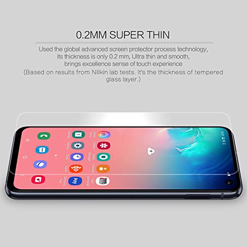 NILLKIN H+ Pro - Protector de Pantalla Compatible con Samsung Galaxy S10E Cristal Templado [Dureza 9H] Ultrafino 0.2mm [Bordes Redondeados 2.5D] Vidrio Premium